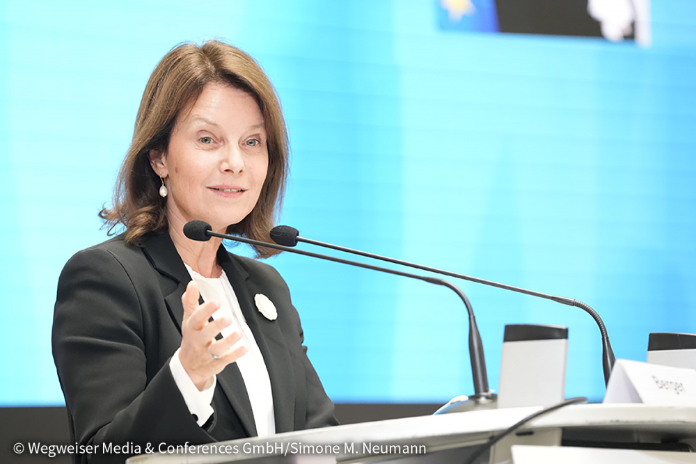 Dr. Nathalie Berger (Europäische Kommission) bei der 26. Beschaffungskonferenz 2025